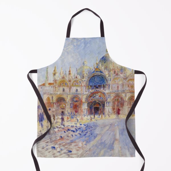 Item preview, The Piazza San Marco Venice by Pierre-Auguste Renoir: Luminous Impressionist Poster designed and sold by artofuniverse.