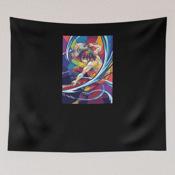 Item preview, Inosuke Hashibira Pop Art designed and sold by sandrahofer-art.