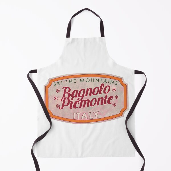 Item preview, Bagnolo Piemonte, Italy, Piemonte, Ski, textured skiing badge designed and sold by Wanderful-roads.