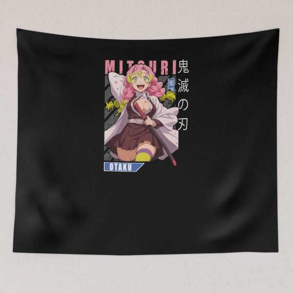 Item preview, Mitsuri Kanroji Love Hashira Demon Slayer designed and sold by sandrahofer-art.