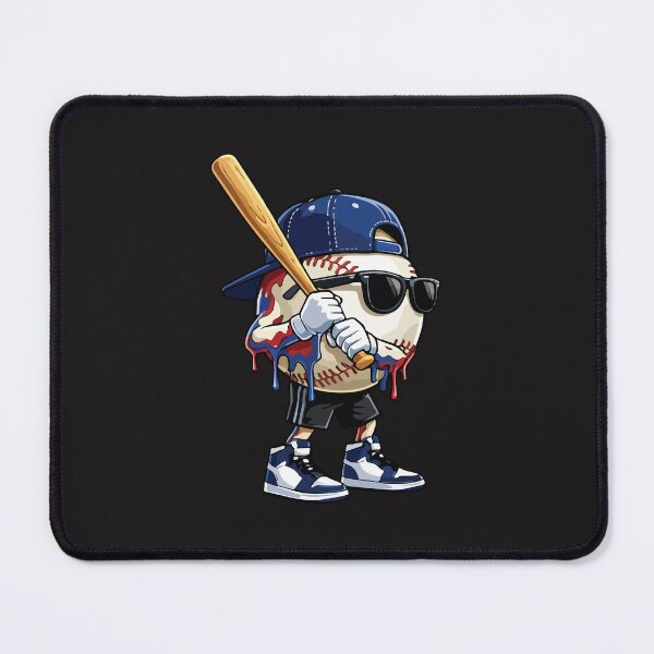 Item preview, Baseball Ice Cream Drip Funny Baseball Lover Boys Sport Design designed and sold by kiralynstration.