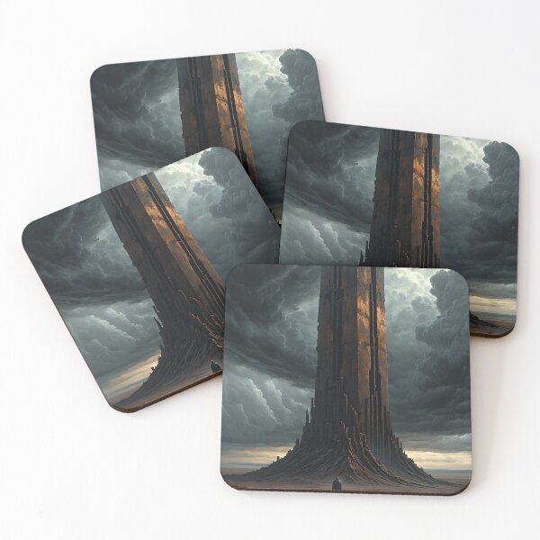 Item preview, Iron Monolith — Dark Surrealism Art Print designed and sold by ReliquiaeArt.