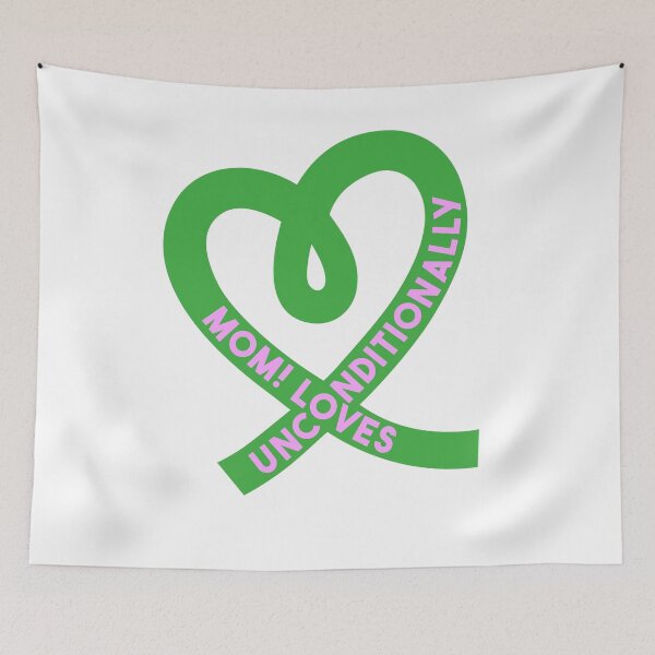 Item preview, Mom Unconditionally Loves – Colorful Heart Ribbon Mother's Love Design designed and sold by PhokaPhokich.