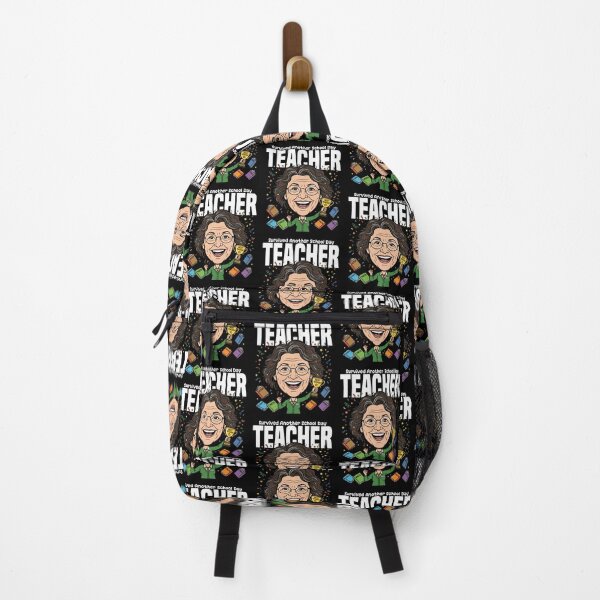 Item preview, TEACHER - SURVIVED ANOTHER SCHOOL DAY designed and sold by KEF Custom.