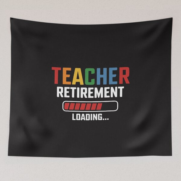 Item preview, Teacher Retirement Loading Soon To Be Retired Funny Teacher Design designed and sold by kiralynstration.