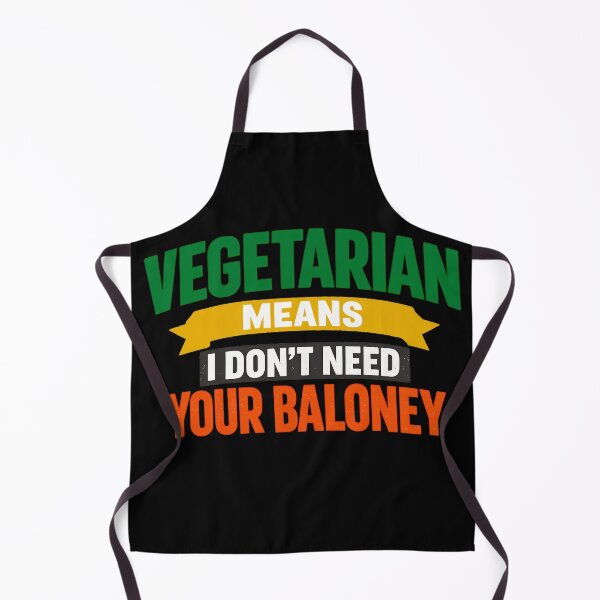 Item preview, Funny Vegan Sarcasm I Dont Need Your Baloney Vegetarian Humor Design designed and sold by TeeTimeTreasure.
