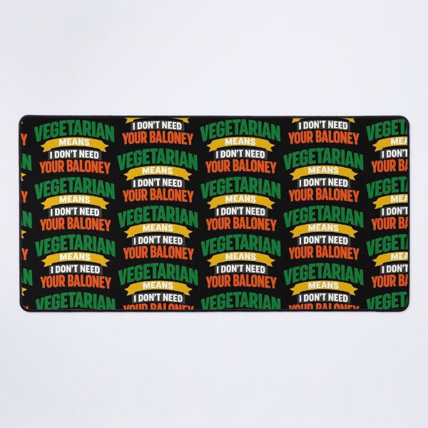 Item preview, Funny Vegan Sarcasm I Dont Need Your Baloney Vegetarian Humor Design designed and sold by TeeTimeTreasure.