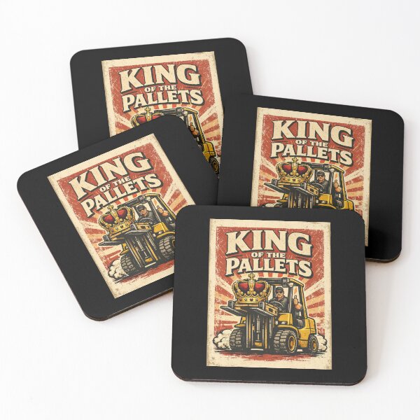 Item preview, King of the Pallets Forklift Operator designed and sold by RetroNibylander.