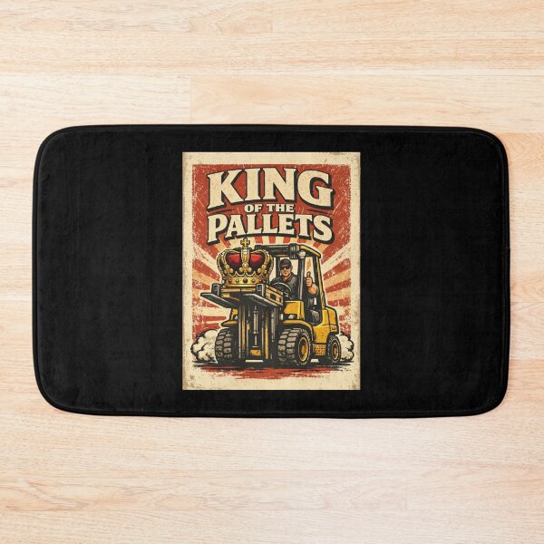 Item preview, King of the Pallets Forklift Operator designed and sold by RetroNibylander.