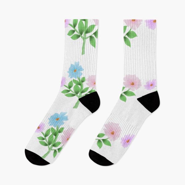Item preview, Ethereal Watercolor Wildflower Bouquet - Pastel Floral Illustration designed and sold by HopeAndHustle.