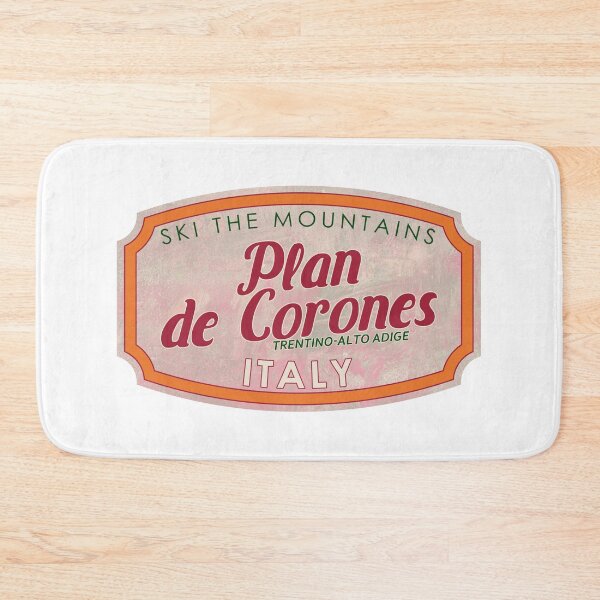 Item preview, Plan de Corones, Italy, Trentino-Alto Adige, Ski, textured skiing badge designed and sold by Wanderful-roads.