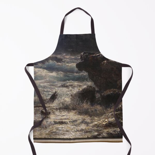 Item preview, An agitated marina under a stormy sky designed and sold by SharonTheFirst.