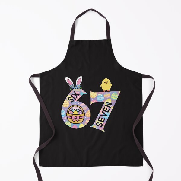 Item preview, Six Seven 67 Easter Meme Cute Bunny Eggs Kids Funny Design designed and sold by kiralynstration.