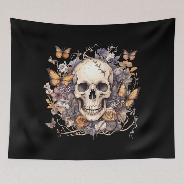 Item preview, Bones And Botany Macabre Anatomy Vintage Art designed and sold by icbgllgpl.