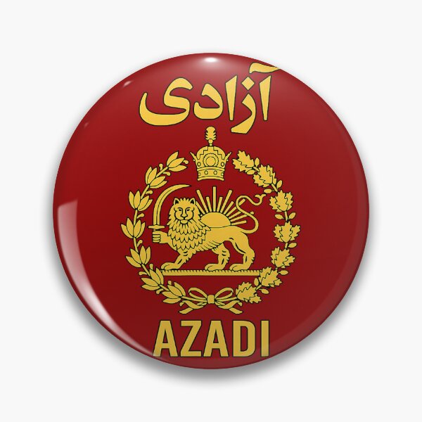 Item preview, Persian Azadi Symbol - Iran Flag Lion and Sun designed and sold by lazarolandry.