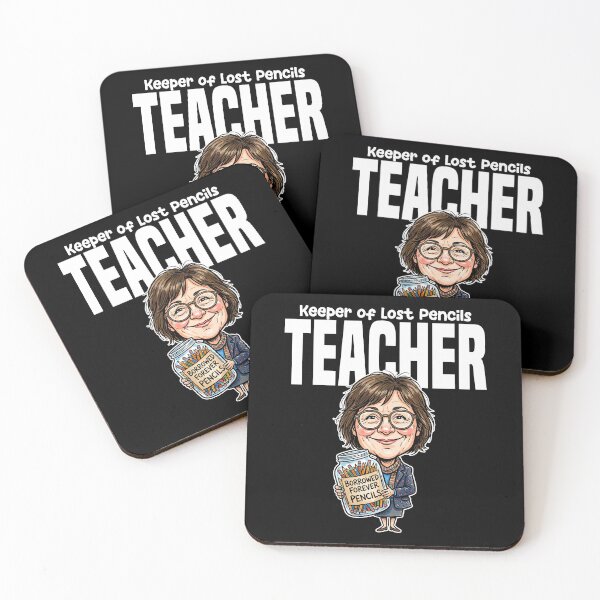 Item preview, TEACHER - KEEPER OF LOST PENCILS designed and sold by KEF Custom.