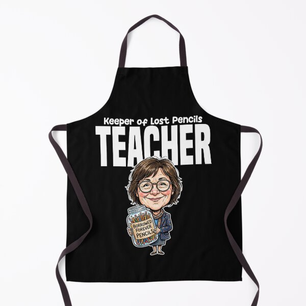 Item preview, TEACHER - KEEPER OF LOST PENCILS designed and sold by KEF Custom.
