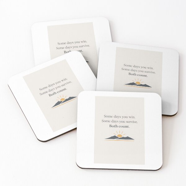 Item preview, Some Days You Win Both Count Quote designed and sold by BalancedTruth.