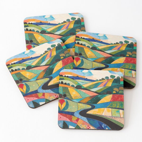 Item preview, French countryside abstract III designed and sold by GasconyPassion.