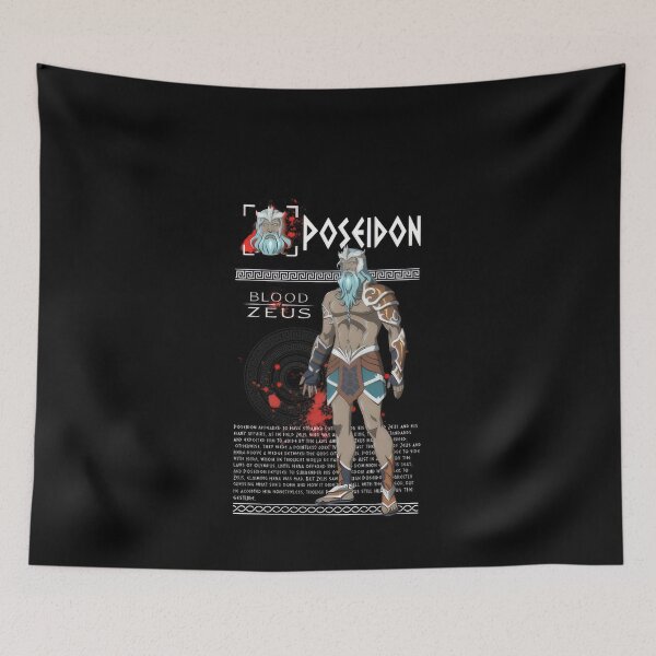 Item preview, Poseidon (Blood of Zeus) designed and sold by aztra-art.