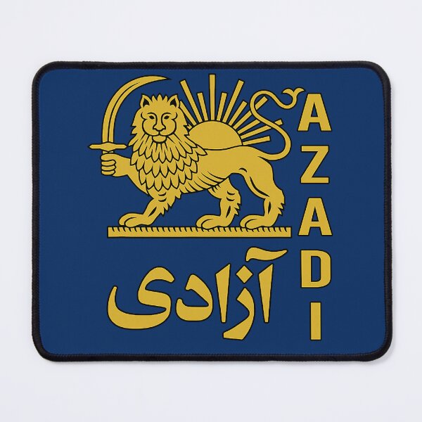 Item preview, Free Iran Lion and Sun Flag designed and sold by lazarolandry.