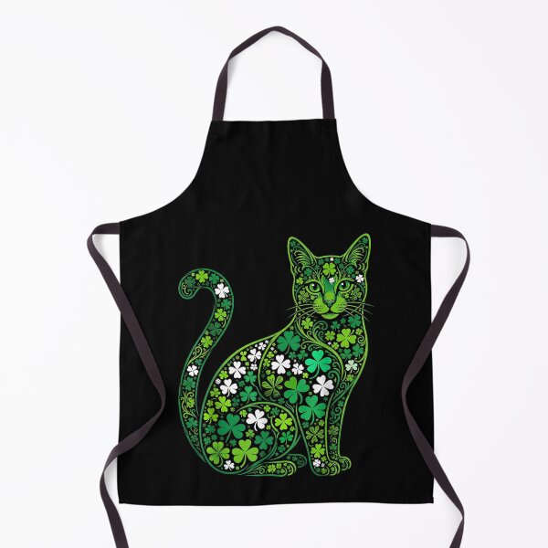 Item preview, Shamrock Cat St Patricks Day Lucky Clover Cat Shirt designed and sold by Capisedo.