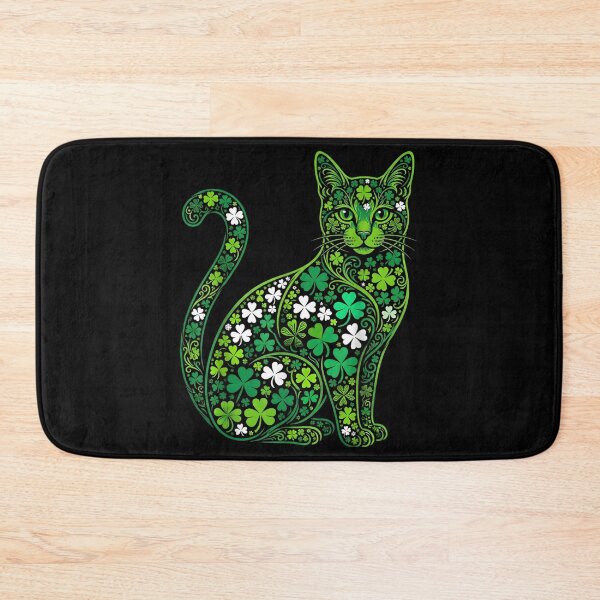 Item preview, Shamrock Cat St Patricks Day Lucky Clover Cat Shirt designed and sold by Capisedo.