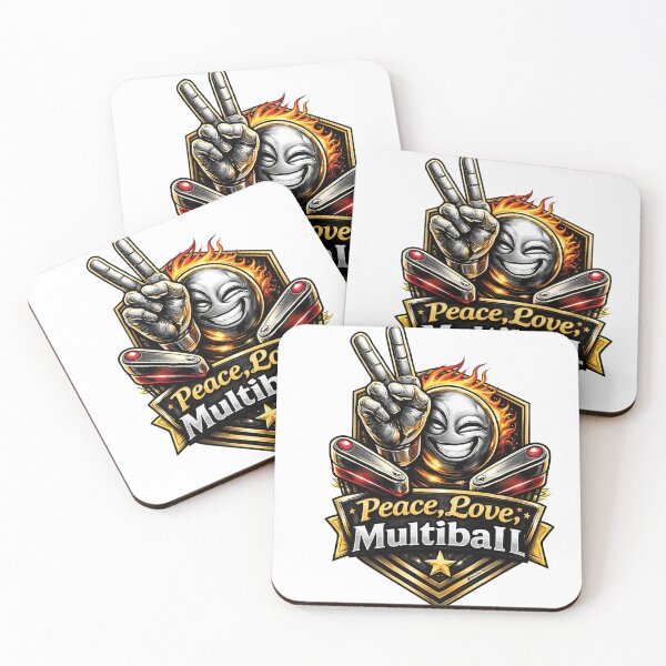 Item preview, Peace Love Multiball – Pinball Pinball Design designed and sold by SaMaJuJu- Flipp .