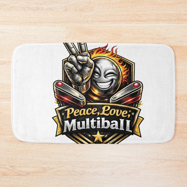 Item preview, Peace Love Multiball – Pinball Pinball Design designed and sold by SaMaJuJu- Flipp .