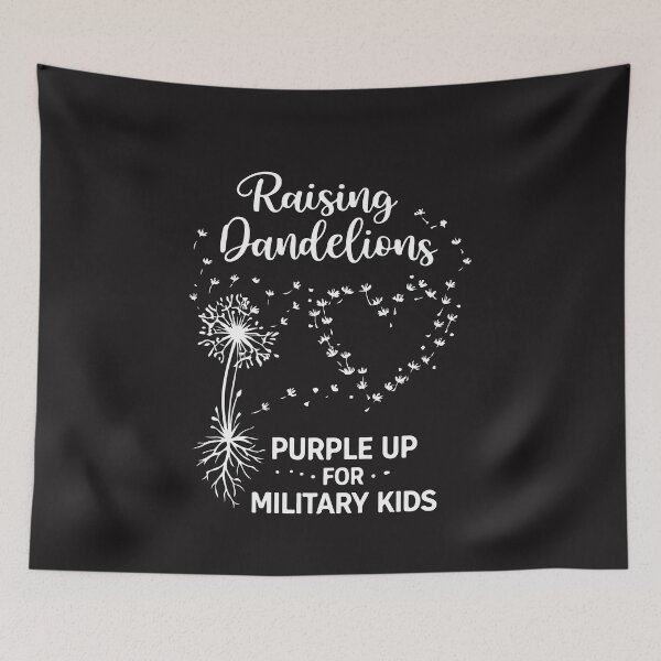 Item preview, Purple Up Military Kids Month Support Military Child Design designed and sold by kiralynstration.