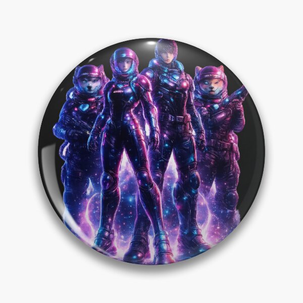 Item preview, Neon Astronaut Crew designed and sold by Nika Art Studio.