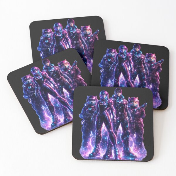 Item preview, Neon Astronaut Crew designed and sold by Nika Art Studio.
