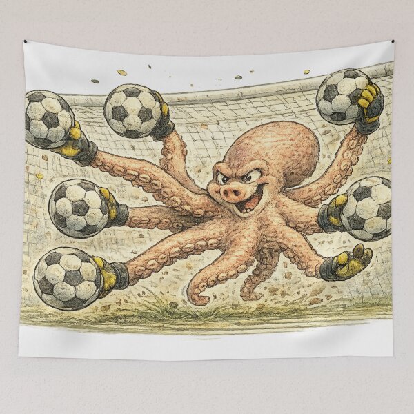Item preview, Octopus Goalkeeper designed and sold by photoparadise22.
