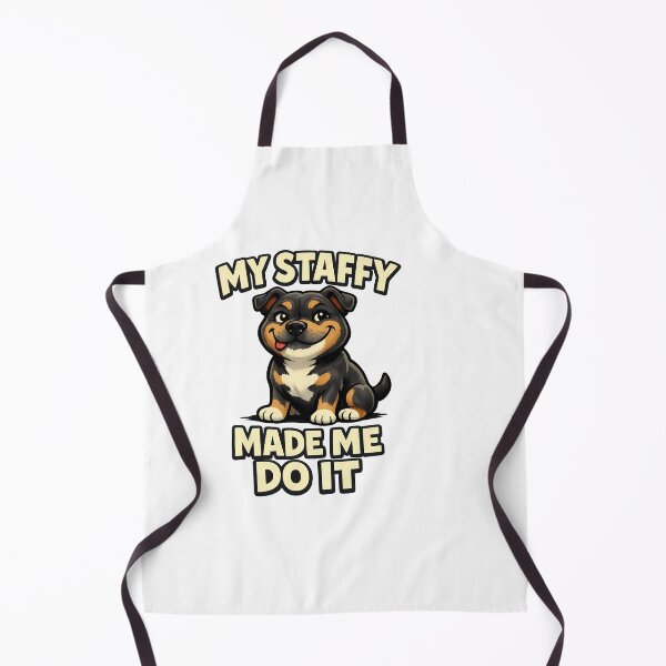 Item preview, My Staffy Made Me Do It designed and sold by BestFriendTees.