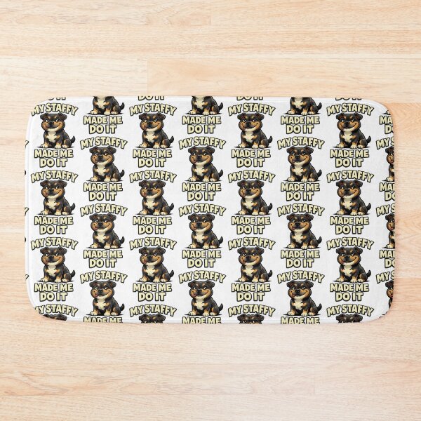 Item preview, My Staffy Made Me Do It designed and sold by BestFriendTees.