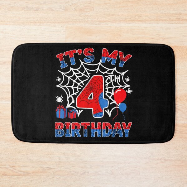 Item preview, Its My 4th Birthday Spider Theme Kids Birthday Shirt designed and sold by Capisedo.