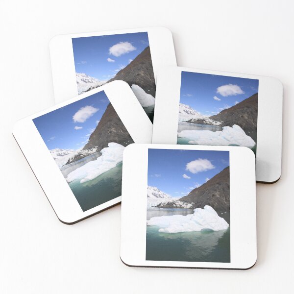 Item preview, Ice Flow Blue Sky Cloud Photographic Print designed and sold by Mother-Nature65.