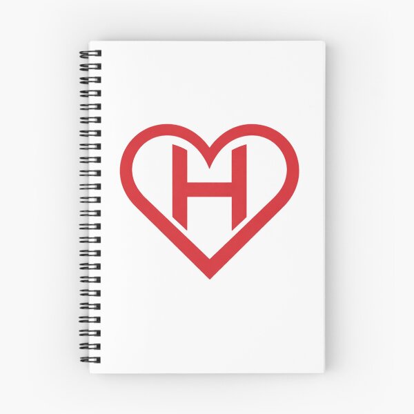 Item preview, Minimal Red Love Letter H Vector Design designed and sold by craftedd.