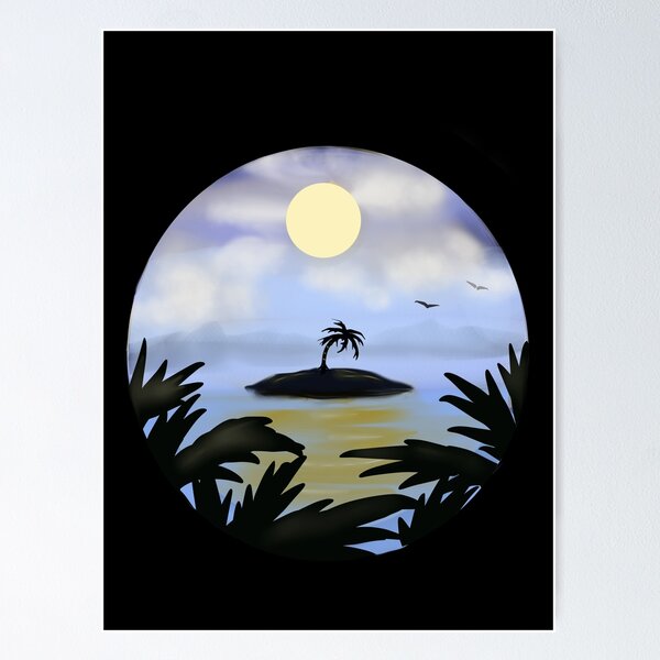 Artikelvorschau, Insel entworfen und verkauft von Nightflyer Art.