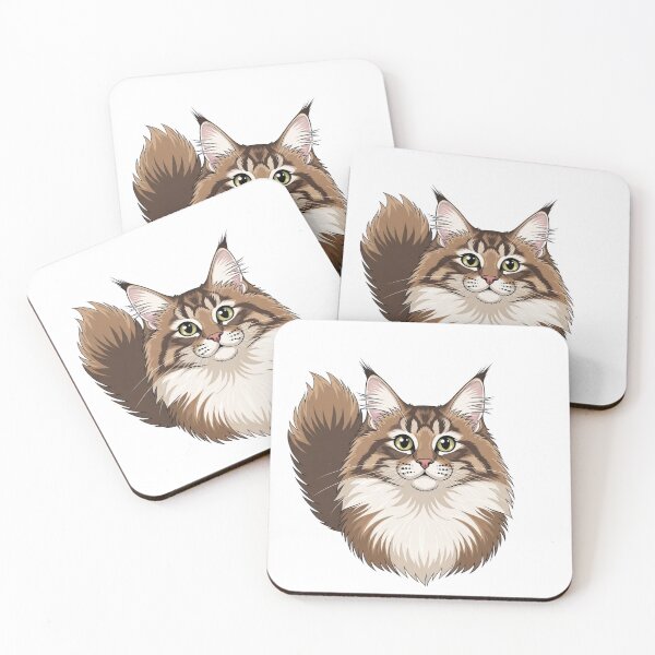 Item preview, Norwegian Forest cat designed and sold by saphira-art.