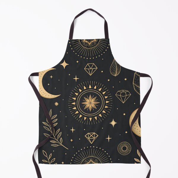 Item preview, Celestial Magic Symbols Seamless Pattern designed and sold by Erik Visnievskij.