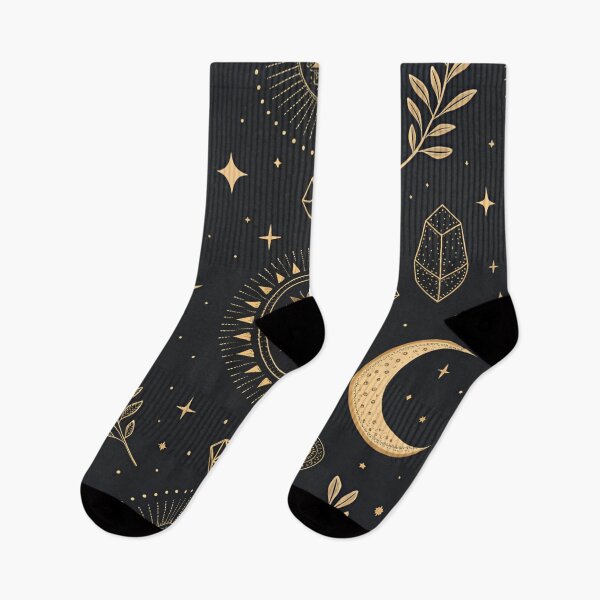 Item preview, Celestial Magic Symbols Seamless Pattern designed and sold by Erik Visnievskij.