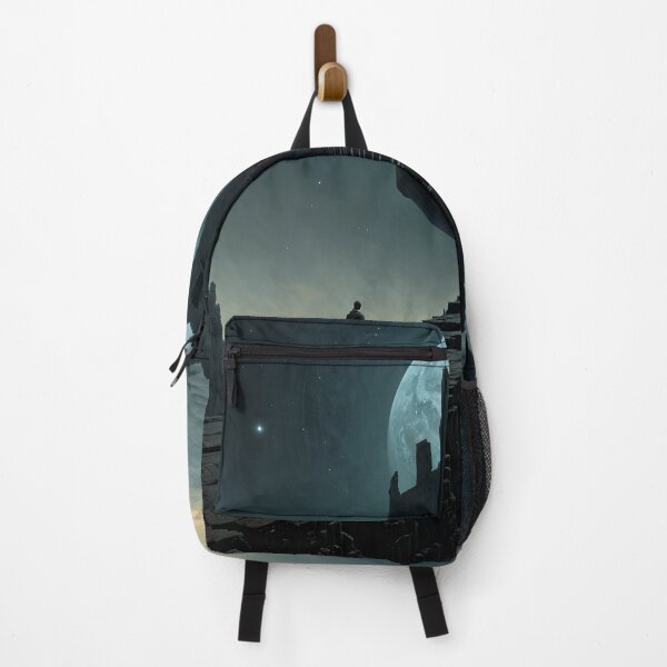 Item preview, World Edge Observatory — Dark Surrealism Art Print designed and sold by ReliquiaeArt.