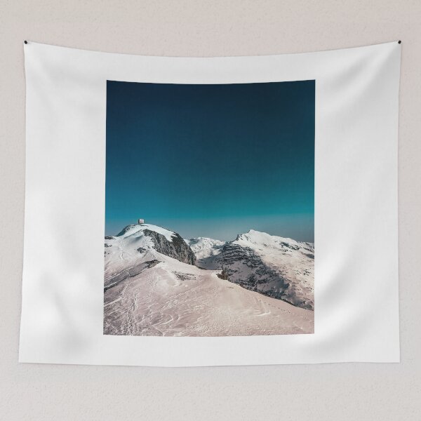 Item preview, Snow Peak Blue Sky Photographic Print designed and sold by Mother-Nature65.