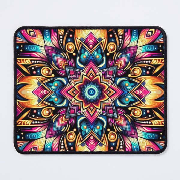 Item preview, Mystic Mandala – Vibrant Symmetry Emblem Design designed and sold by Dogandesighn.