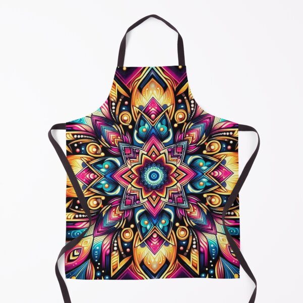 Item preview, Mystic Mandala – Vibrant Symmetry Emblem Design designed and sold by Dogandesighn.