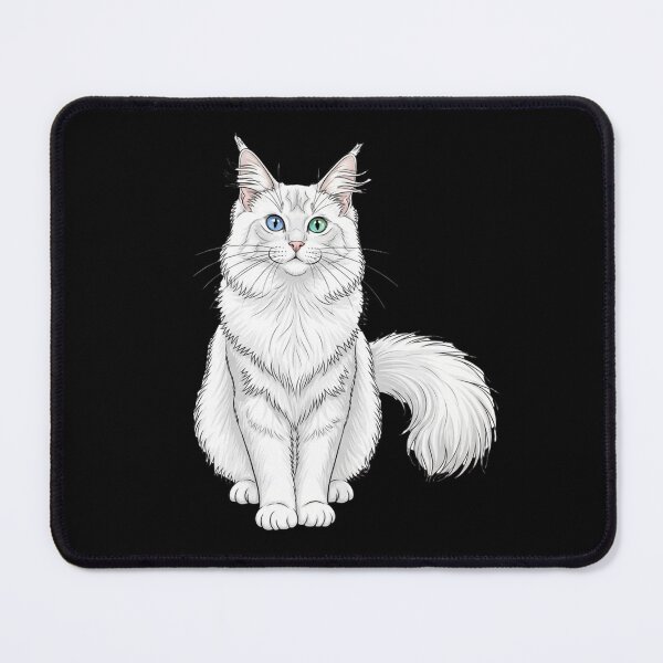 Item preview, Turkish Angora cat designed and sold by saphira-art.
