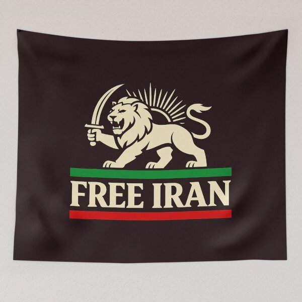 Item preview, Persian Lion - Free Iran designed and sold by lazarolandry.