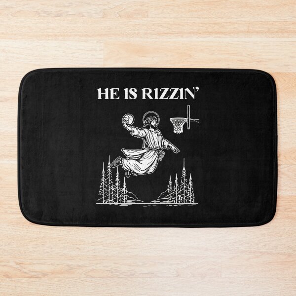 Item preview, Funny Christian,  He Is Rizzin, Jesus Basketball, Gen Z Meme, Youth Group Gift, Rizz Meme designed and sold by tierryrincones.