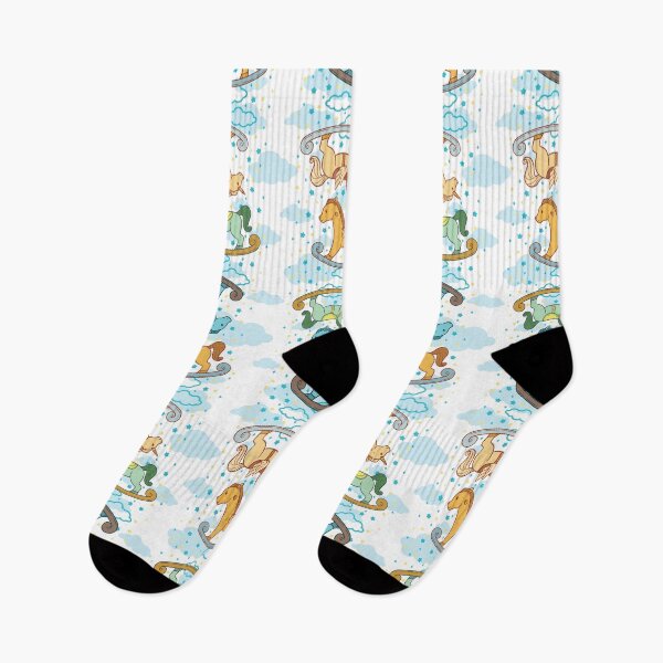 Item preview, Cute and Adorable Rocking Horse Seamless Pattern Design designed and sold by ZaryaKiqo.